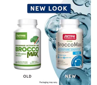 BroccoMax delayed release 60/120 capsules - broccoli extract with ...