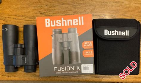 Bushnell Fusion X Mile Range Finding Binoculars Once Used Then Got