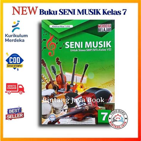 Jual Buku Siswa Seni Musik Smp Kelas 7 Kurikulum Merdeka Buku Seni