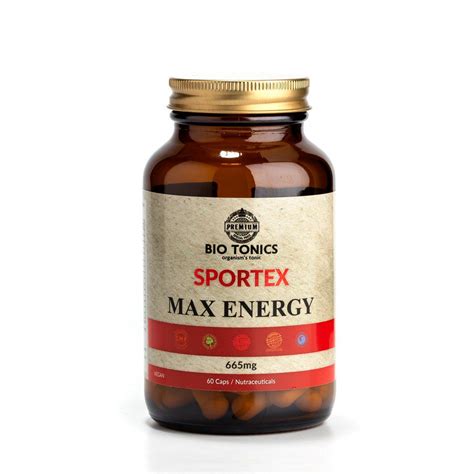 BIO TONICS SPORTEX - MAX ENERGY - Συμπλήρωμα Διατροφής