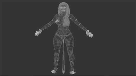 Bikini Woman Model TurboSquid 1754565