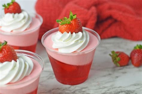 Strawberry Jello Parfait Recipe Fun Money Mom