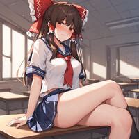 Patreon Razz 1516500 AI Generated 5 Hakurei Reimu E Hentai Lo Fi Galleries