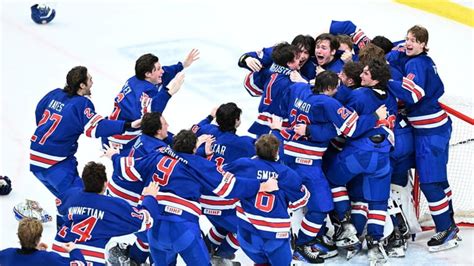 Us Beats Sweden 6 2 To Win Gold In The World Junior Championship Newsday