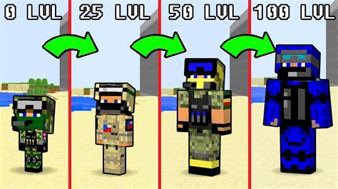 КАК ПРОКАЧАТЬ ВОЕННЫЙ МОБ ДО 100 УРОВНЯ В МАЙНКРАФТ | ЛАЙФХАК MINECRAFT ...