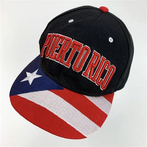 Vintage Puerto Rico Flag Ball Cap Hat Snapback Baseball | Grailed