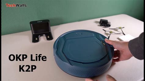 Okp Life K2p Robot Vacuum Cleaner Unboxing And Testing Youtube