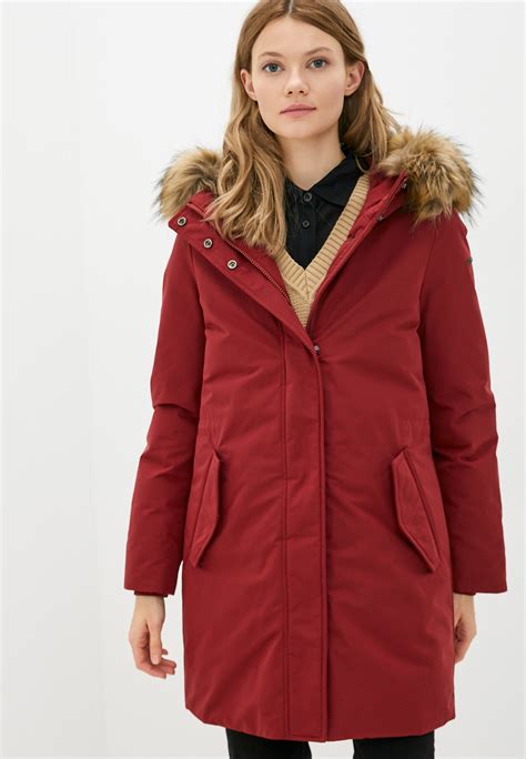 Парка Geox, цвет: бордовый, RTLAAT781301 — купить в интернет-магазине ...