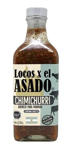 Chimichurri Argentino 250 Gr Locos X El Asado Cuotas sin interés