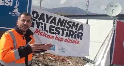 CHP li Maltepe Belediyesi deprem bölgesinde Sancaktepe Belediyesi nin