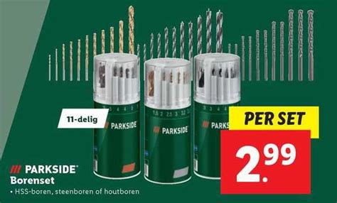 Parkside Borenset Aanbieding Bij Lidl Folders Nl