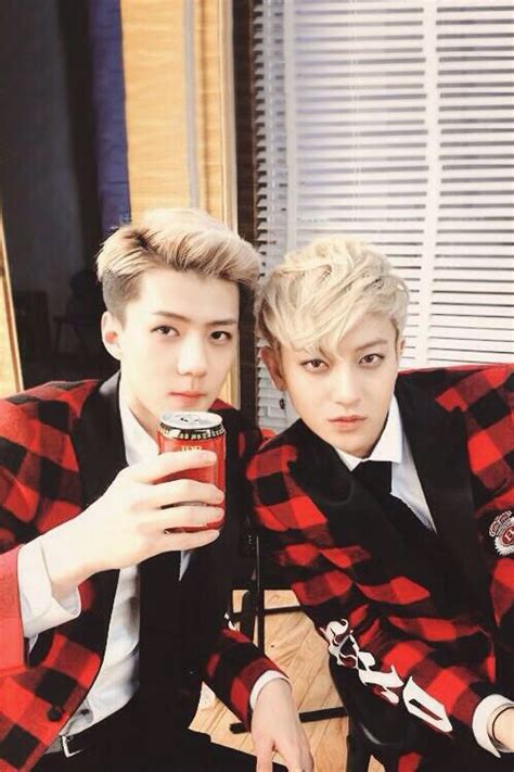 Taoandsehun Tao Exo Exo Sehun Kyungsoo Asian Boy Band Exo Couple