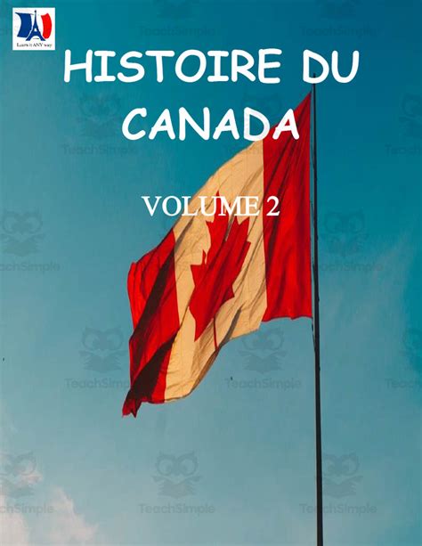 French History Of Canada Activity Book Volume 2 By Teach Simple