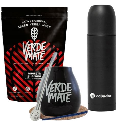 Zestaw Yerba Mate G Energia Guarana Yerbomos Verde Mate Sklep