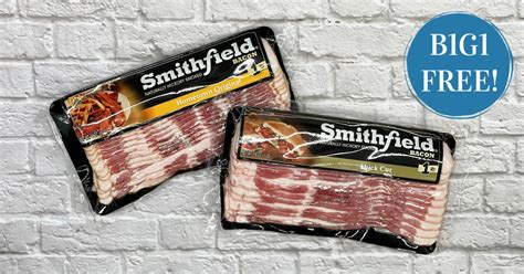 Smithfield Bacon Is B1g1 Free At Kroger Kroger Krazy