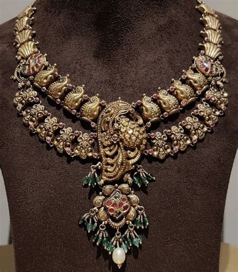 Pin By Kavitha Sridhar On Antique Jewelry Jewelry Design Necklace