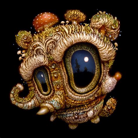 Original Artwork "Wood Sprite 19" (SOLD) - Naoto Hattori Online Store