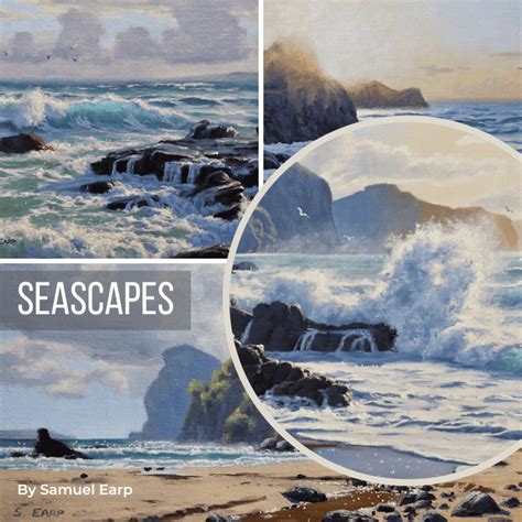 How To Paint A Seascape In Steps Samuel Earp