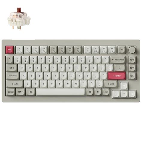 Keychron V Max Qmk Rgb Wireless Mechanical Keyboard Hot Swap Brown Switch Retro Kbkcv Mr