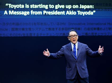 Toyota CEO Akio Toyoda To Step Down After 14 Years At The Helm By Reuters