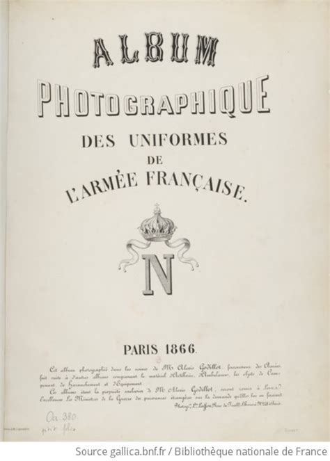 Album Photographique Des Uniformes De L Arm E Fran Aise Photogr Ie L