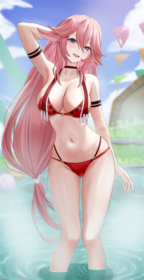 Tr N B Nh Anime Bikini Sexy Body N Ng B Ng D M Ng