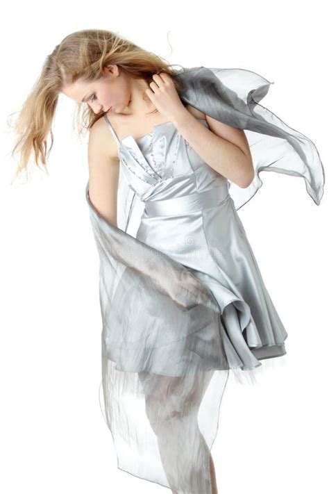 Jeune Belle Femme Blonde Photo Stock Image Du Robe Beau 11835144