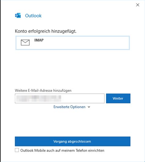 Schritt für Schritt E Mail Konfiguration mit Outlook Office 365