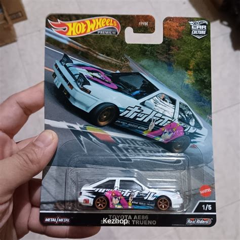Jual Hot Wheels Premium Mountain Drifters Toyota Ae Sprinter Trueno Wibu Shopee Indonesia