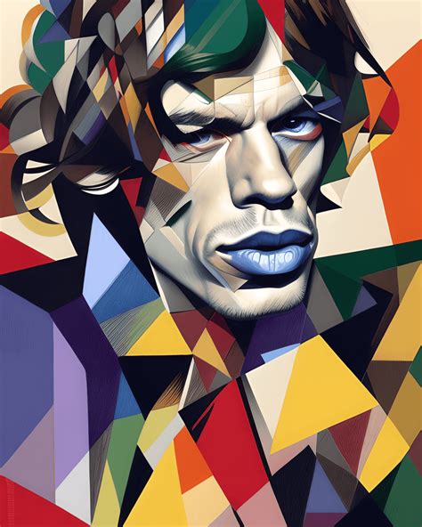 Mick Jagger By Franz Marc Creative Fabrica