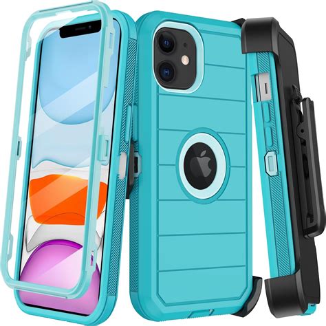 Amazon.com: KECAI for iPhone X Case with Built-in Screen Protector