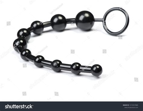 Black Anal Sex Toy Balls Isolated Stock Photo Shutterstock
