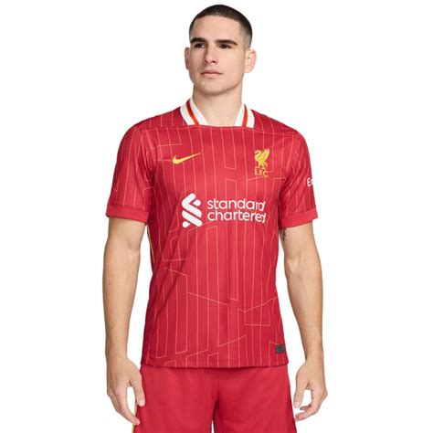 Camiseta Nike Liverpool FC Primera Equipación 2024 2025 Gym Red White