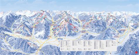 Pistenplan Snow Space Salzburg Flachau Wagrain St Johann