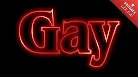 Gay Text Effect Generator