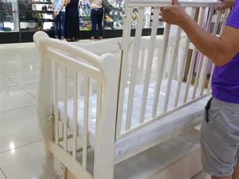 Кроватка Джулия с маятником обзор от 10082019 - YouTube