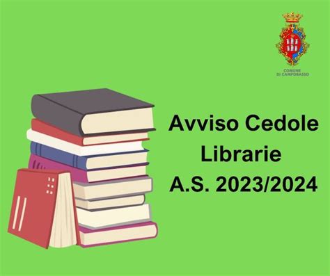 Campobasso Avviso Fornitura Gratuita Libri Di Testo A S 2023 24