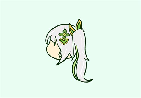 Nahida Chibi Side Profile Oc Rnahidamains