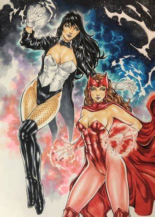 Zatanna Scarlet Witch Hentai Luscious Hentai Manga Porn