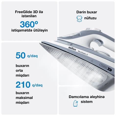Ütü Braun SI5078GY Qiyməti, Kreditlə satışı