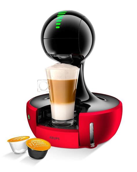 Krups Nescafe Dolce Gusto Drop Touch Coffee Machine Silver Nescafe