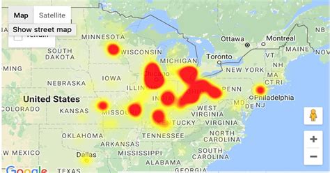 Att Fiber Outage Map