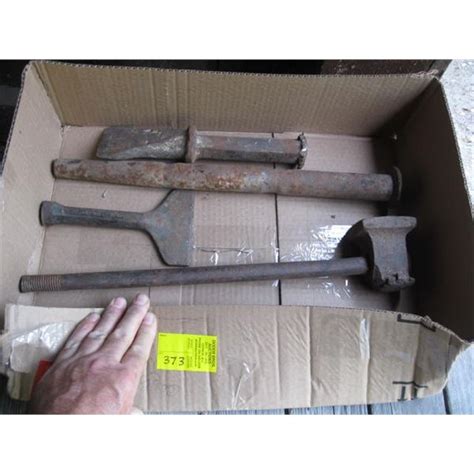 Misc Heavy Duty Chisel Metal Handled Hammer Etc