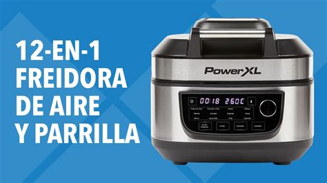 Freidora De Aire Y Parrilla PowerXL 12 En 1 MFC AF 6C LA YouTube