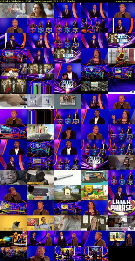 celebrity catchphrase itv