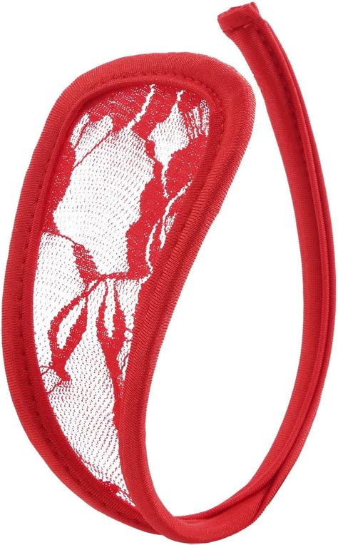 Amazon Sexy C String Thongs For Women Lingerie Traceless Underwear Lace No Show Brief