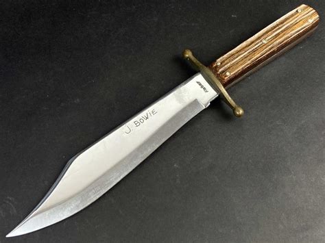 lot vintage kabar   bowie hunting knife