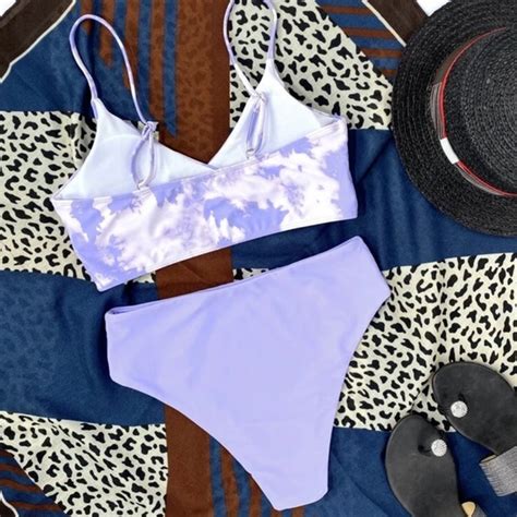 Swim Tie Dye High Waist Bikini Swim Beach Poshmark
