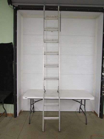 20 Ft. Aluminum Extension Ladder - Oberman Auctions