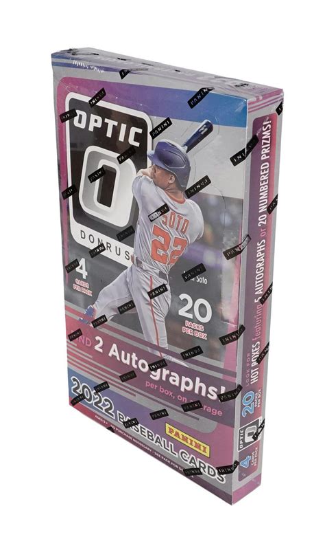 2022 Panini Donruss Optic Baseball Hobby Box Da Card World